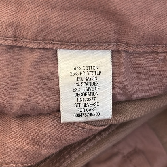 Candies Mauve 90's Y2K Rhinestone Embellished Skinny Jeggings Jeans Size 11/12 - Picture 8 of 8